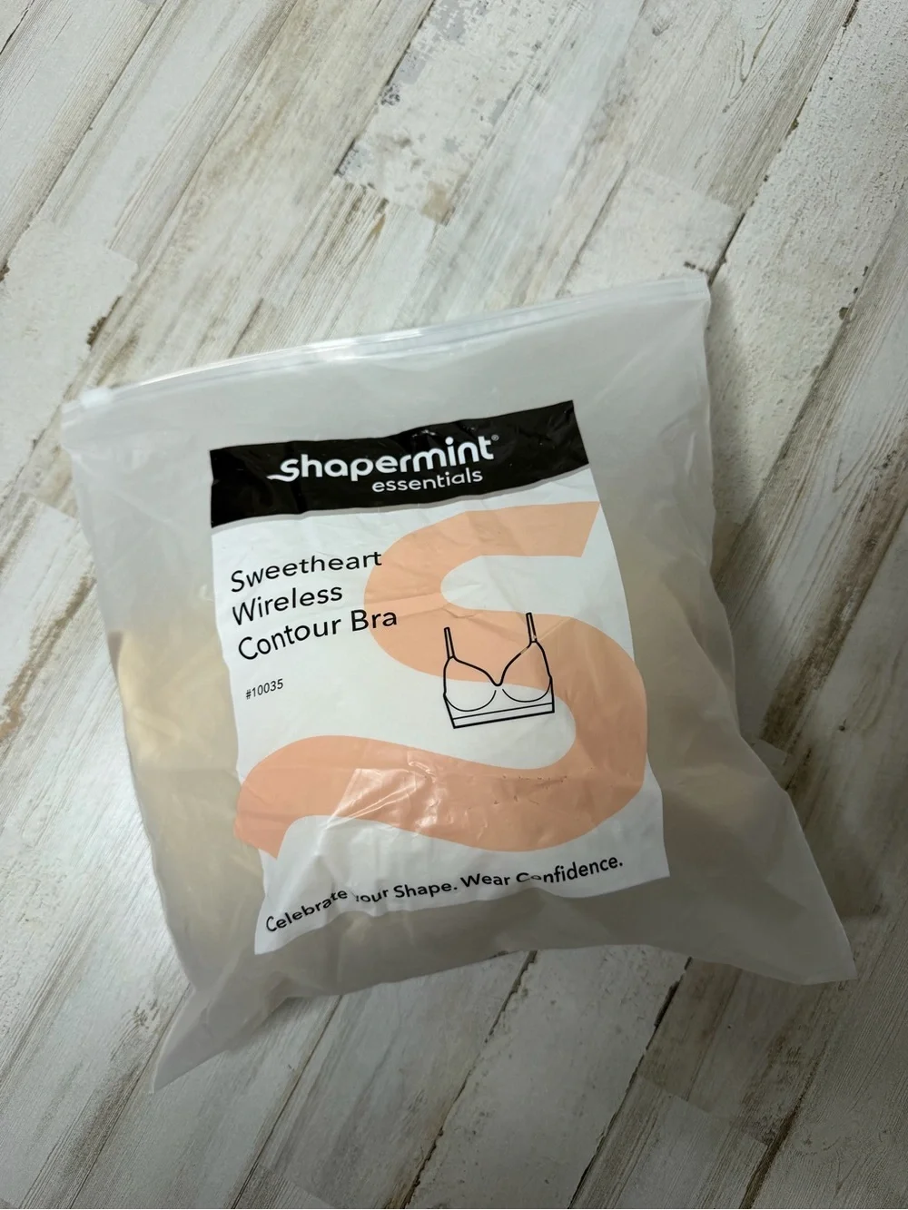 Shapermint Light Beige Wireless Seamless Comfort Bra